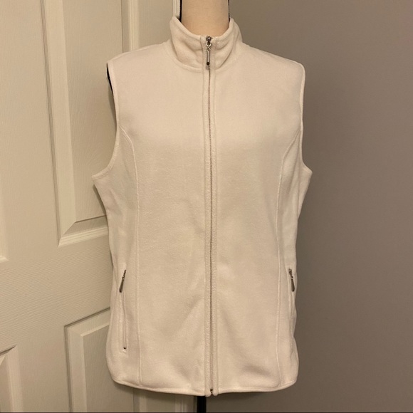KAREN SCOTT Sport Zip-Up Zeroproof Fleece Vest - Picture 3 of 11
